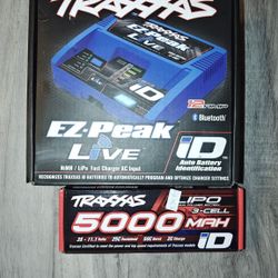 Traxxas Live ID Charger 5000 Mah 3s Battery 