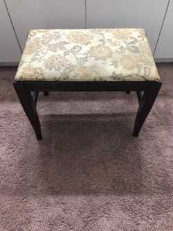 Bench and stool