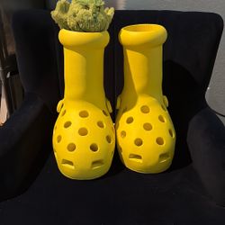 MSCHF Crocs X Big Red Boots