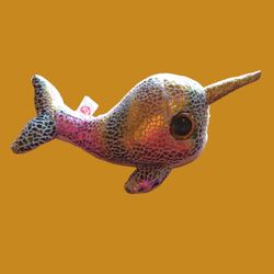 Ty's Beanie Boos Nova The Narwhal Claire's Exclusive 