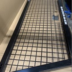  BACKRACK Safety Rack Frame Only | Black, No Drill | 10700