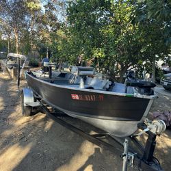 Star Craft Aluminum bass boat