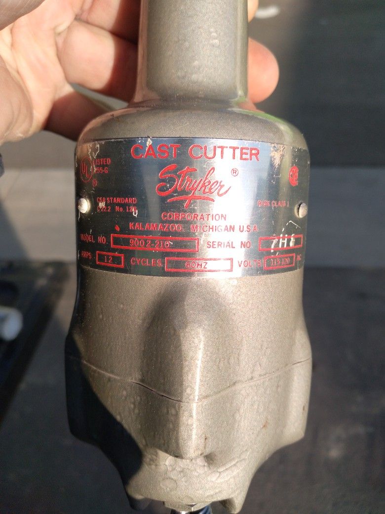 Vintage Cast Cutting Saw