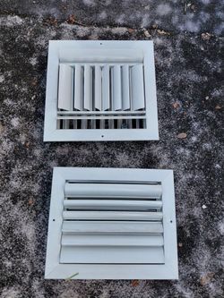 AC VENT GRILL 10 X 10 & 10 X 8 IN
