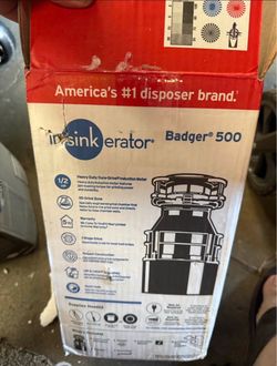 InSinkErator Badger 500 1/2 HP Garbage Disposal