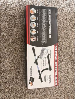 Stainless Steel Pull-Up Bar