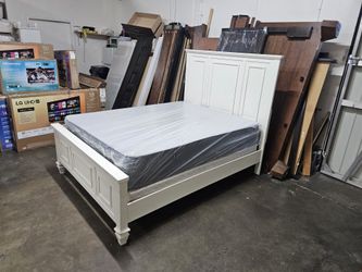 Queen Bed And Mattress 