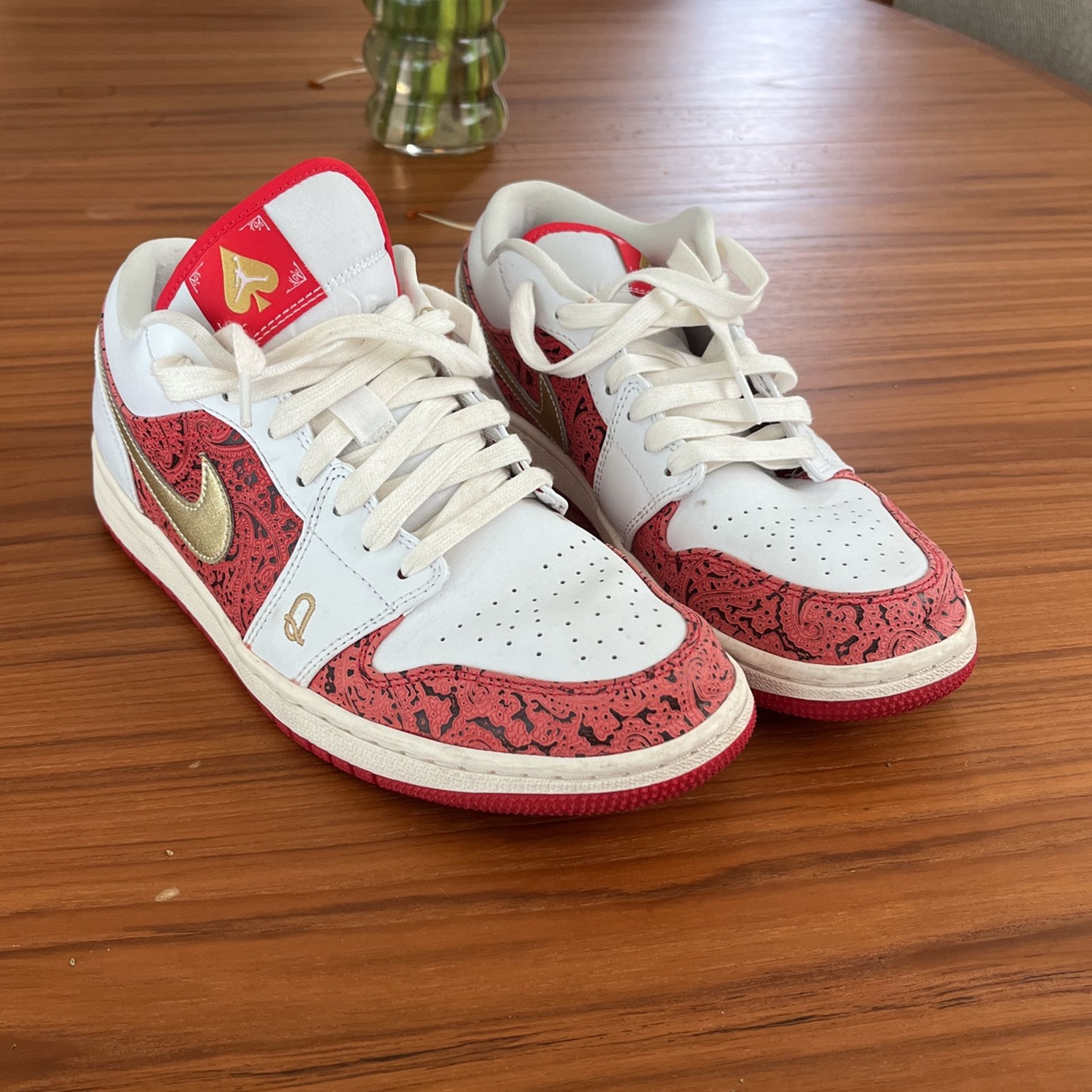 Sneakers Jordan Low Spades Basketball Shoe Aj1 Low Spade Jordan