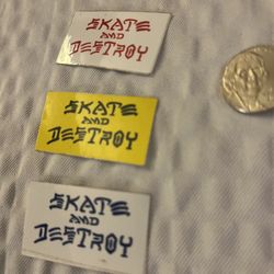 Vintage Thrasher Skateboard Stickers 