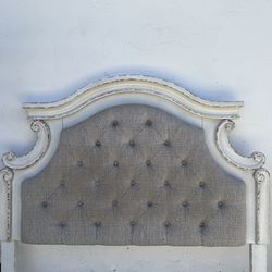 Full size bed rustic design