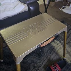 Welt Safe Lock Vintage Projector Table