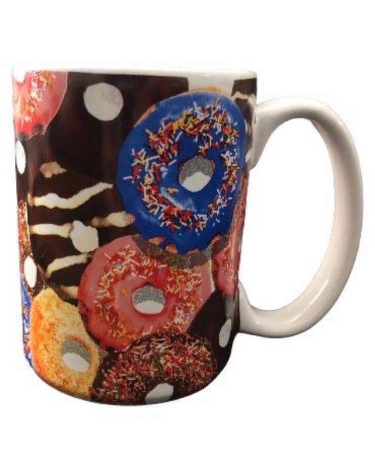 Spoontiques Ceramic Coffee Mug - Donuts