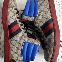 Gucci Ace Sneaker Hi Top Size 13