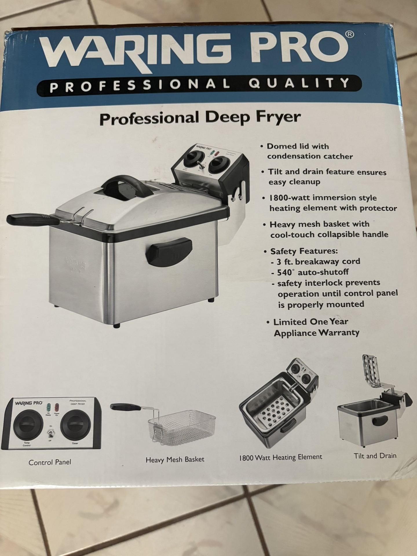 Professional Deep Fryer 