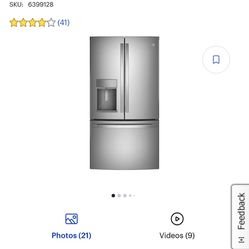 Very Modern Attractive ge Refrigerator And Freezer With No Flaws 