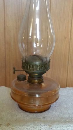 Antique karasene lamp