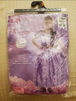 Rapunzel kids costume