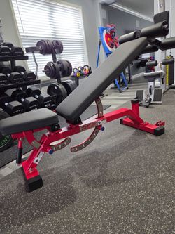 Rep  AB5100  Bench  w/  Leg Roller Attachment  READ BELOW. FIRM PRICE.