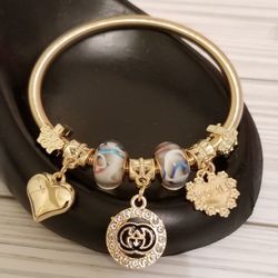 Gold Charm Boho Braclet