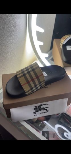 Burberry slides