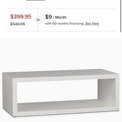 Nantucket White Open Coffee Table