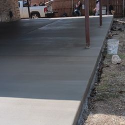 Patio of  New Concrete