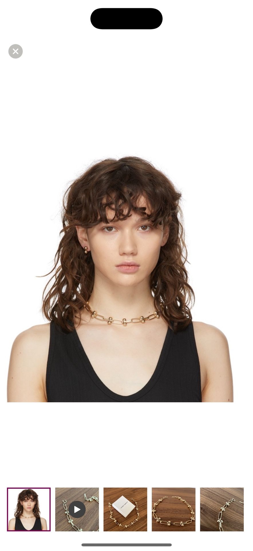 Justine Clenquet Choker Necklace