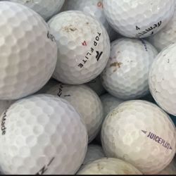 100 Random Golf Balls 