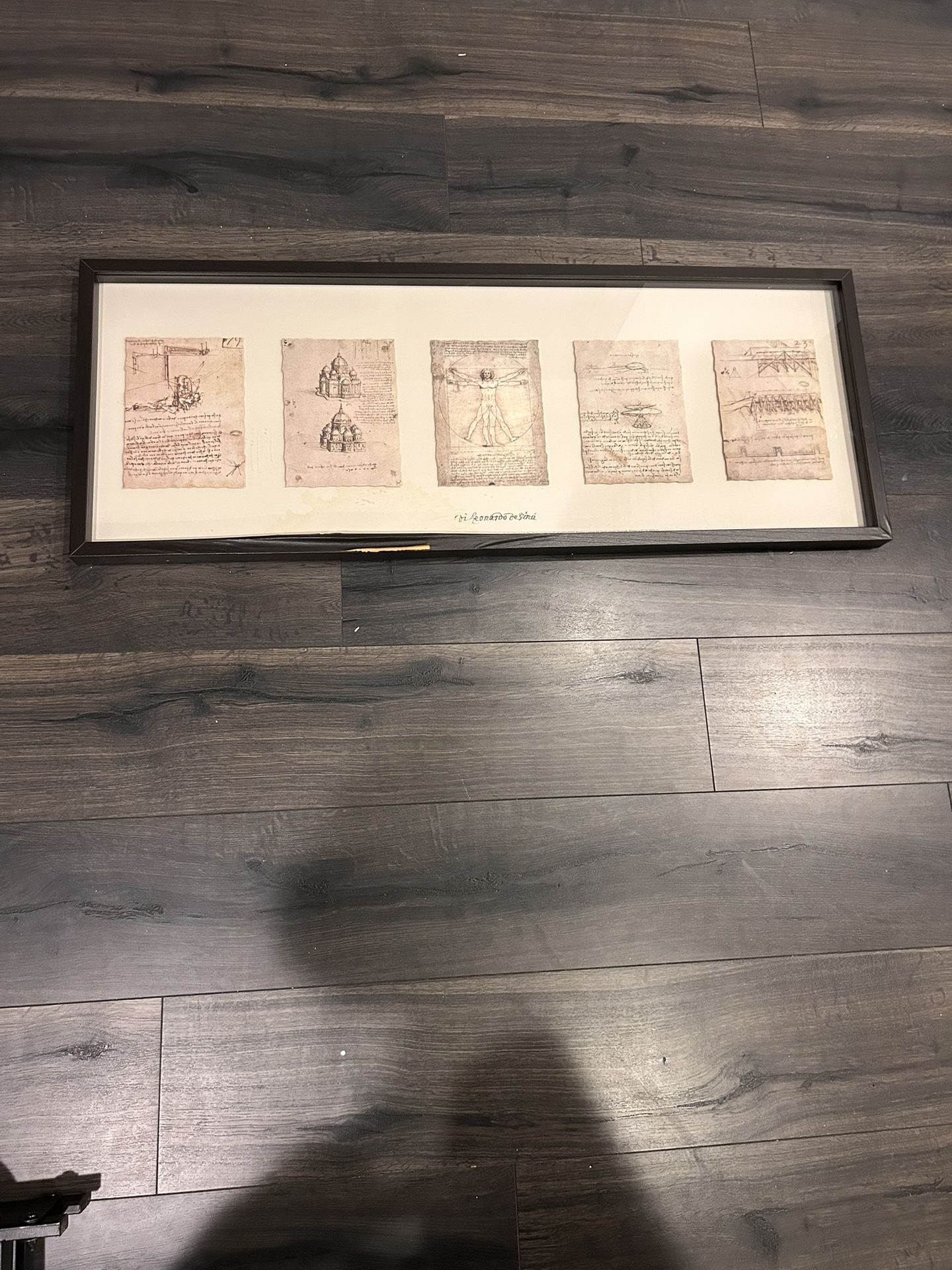 Da Vinci Notes Photo Frame