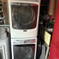 Maytag Stackable Washer And Gas Dryer