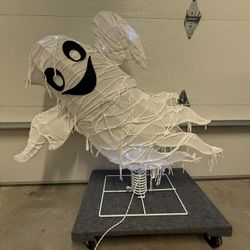 Home Accents Holiday 3 Ft Animated LED Dancing Halloween Ghost Decoration