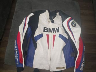 Leather BMW riding jacket size M