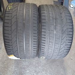 305/30ZR20 (103Y) PIRELLI PZERO XL PAIR OF TIRES 