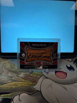 Vladimir Guerrero Upper Deck Sweet Spot Signature Barrels