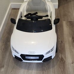 White Audi