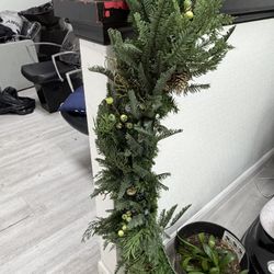 Christmas Garland With Lights