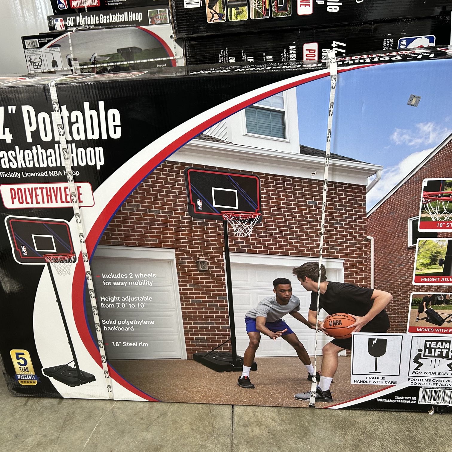 Brand New NBA 44” Basketball Hoop