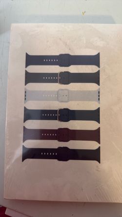 Soft silicone watch bands