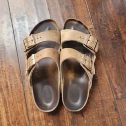 Birkenstock Arizona Oiled Leather Sandal Slip On 