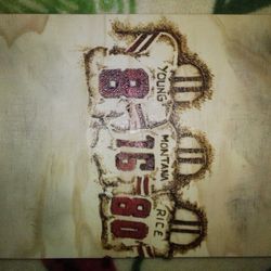 Original Artwork, See To Believe This Pyrography 