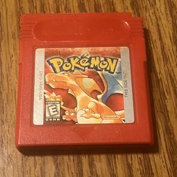  Pokémon Red Gameboy (With Case)