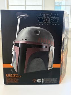 Hasbro Star Wars Black Series Boba Fett (Re-Armored) Electronic Helmet Replica -Brand new Sealed