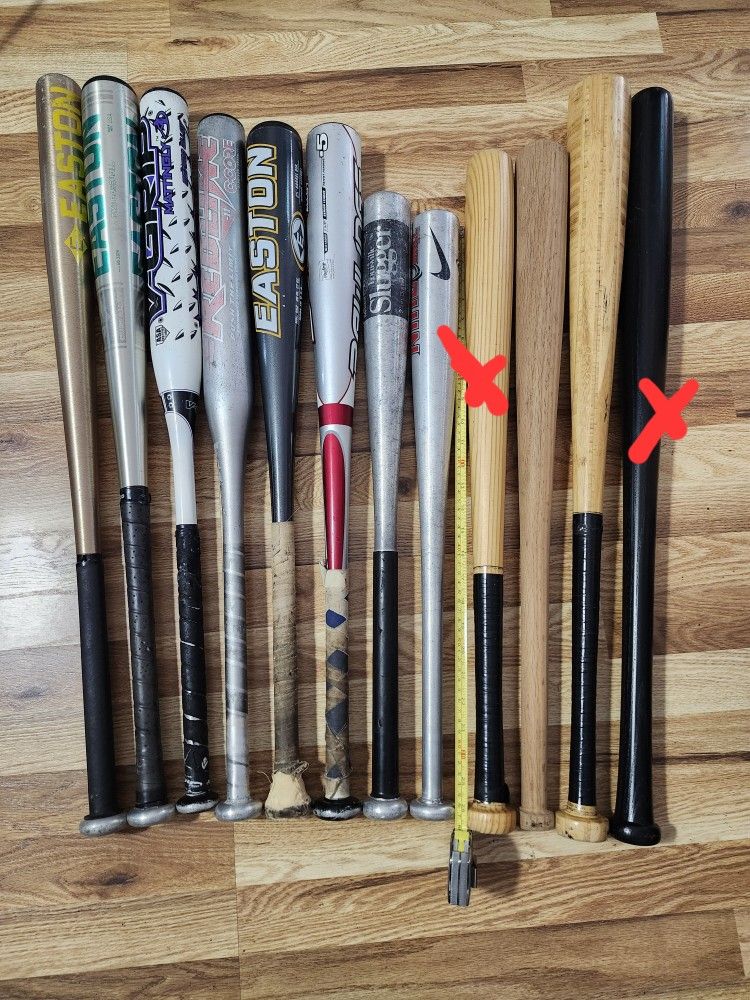 Baseball Softball Bats Lots 