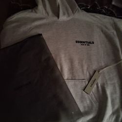 Essentials Light Oatmeal Hoodie