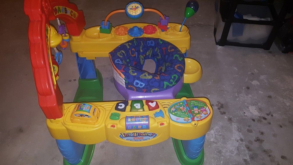 Fisher Price Intellitainer Exersaucer Baby Activity Center