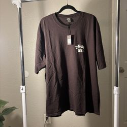 Stussy x Wales Bonner Brown Tee