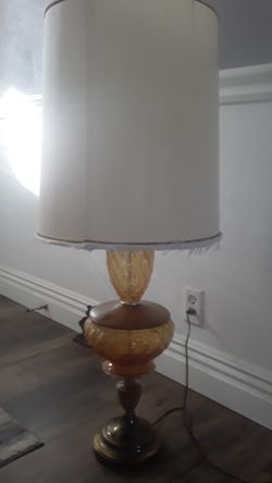 Old vintage lamp