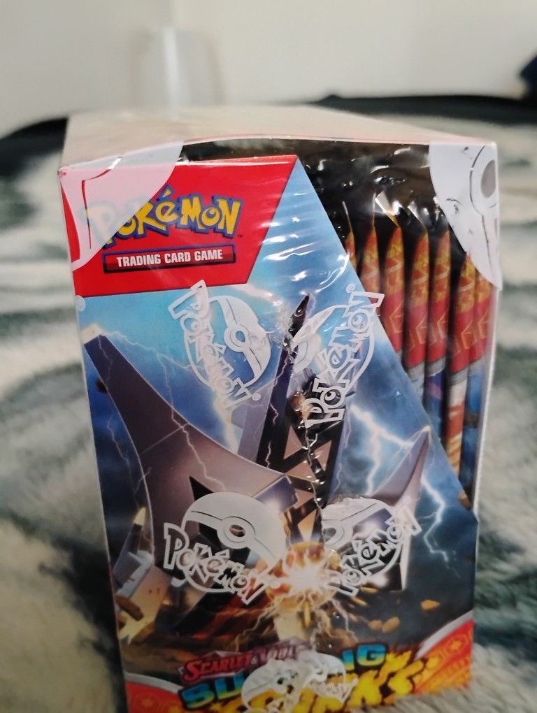 Pokemon Booster Packs Pokemon TCG: Scarlet & Violet SURGING SPARKS Booster  Box Sealed - 36 Packs, SV08 Series Scarlett And Violet Booster Box