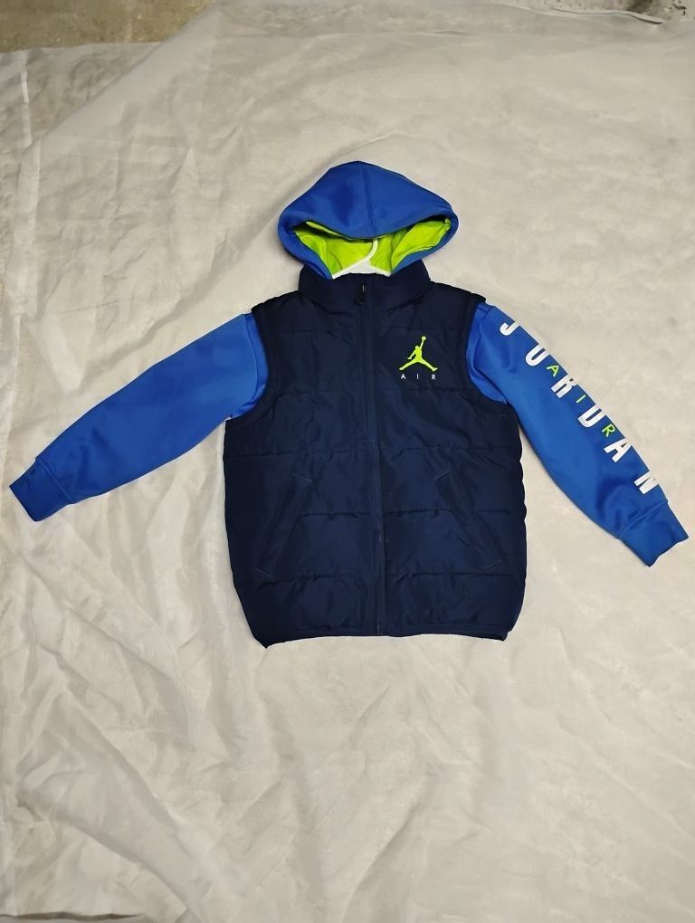 Youth Jordan 2in1 Hooded Jacket And Vest