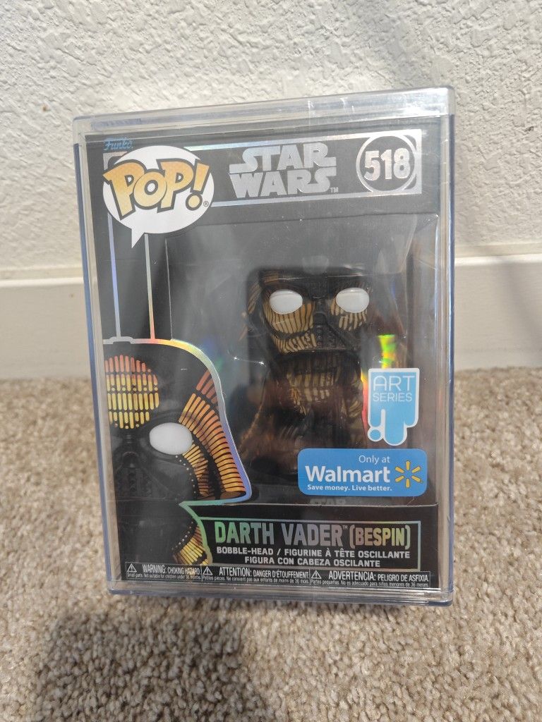 Funko Pop Artist Series Star Wars Darth Vader Bobblehead #518